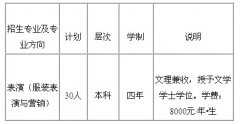 2018年天津科技大学表演类专业招生简章