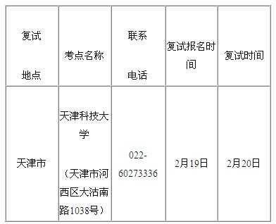 2018年天津科技大学表演类专业招生简章